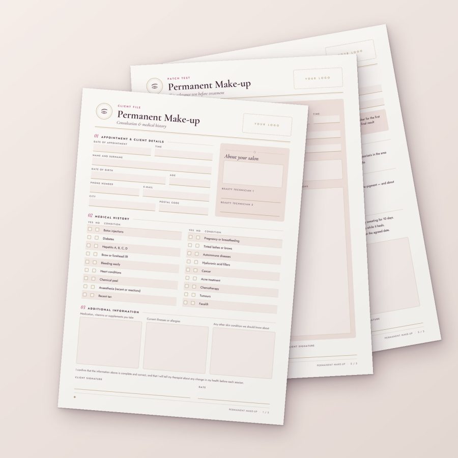 PMU form — first page